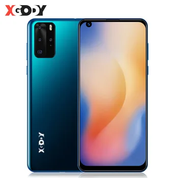 

XGODY Smartphone Android 10 6.8" HD Full Screen Dual SIM Mobile Phone 1GB 8GB Quad Core 5MP GPS WiFi 3G Cell Phones 3000mAh