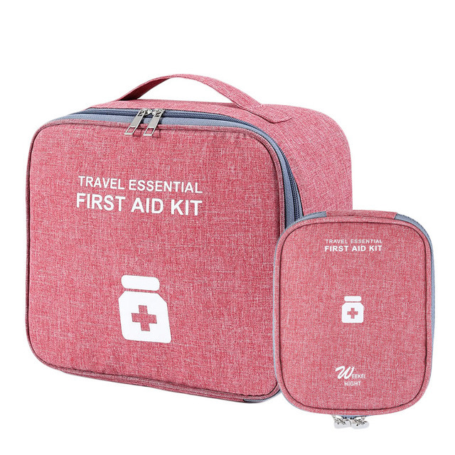 Layered Medicine Box Large-Capacity Home Portable Waterproof Fabric Medicine Cabinet Storage Box First Aid Kit