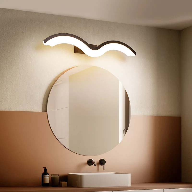 Modern LED Acrylic Wall Lamp Sconce Light Fixture Bathroom Hallway Bedroom 10W 