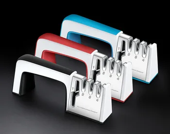 

family kitchen Sharpener Professional Knife Stone Grinder knives Whetstone Tungsten Diamond Ceramic Sharpener scissor Tool