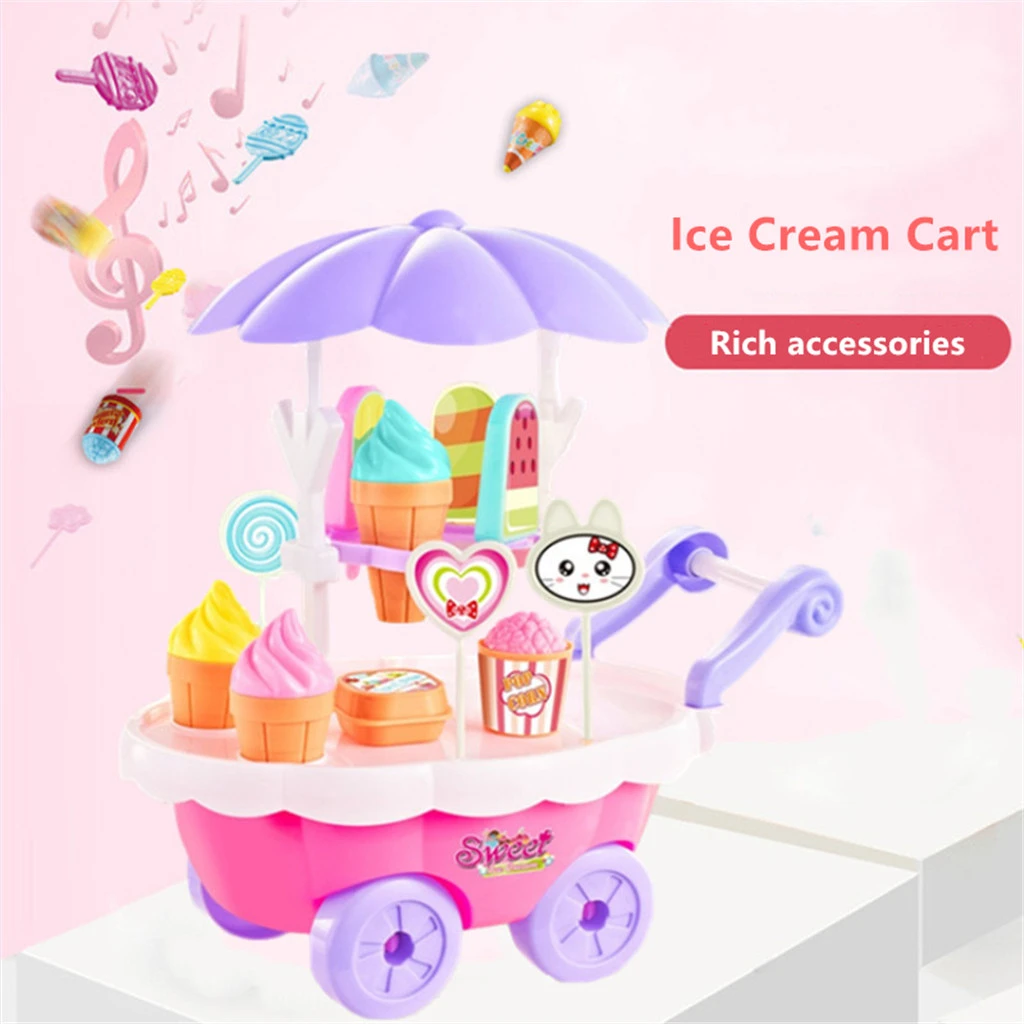 carrito de helados juguete