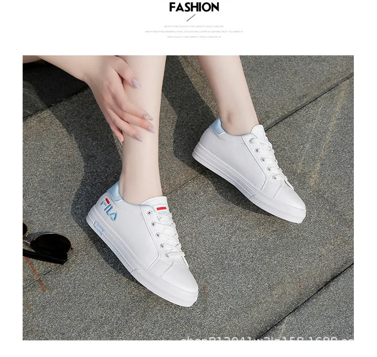 Белые туфли Для женщин стиль корейско-Стиль кожа студенческие беговые кроссовки в Повседневное спортивные Для женщин обувь AliExpress