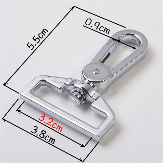 32mm silver Комплект из 2 предметов Meetee 25/32/38 мм ремень металлический клатч Сумки Пряжка крюк для карабинов с застёжкой "Лобстер" собачий ошейник застежка Leathercraft аксессуар - Цвет: 32mm silver