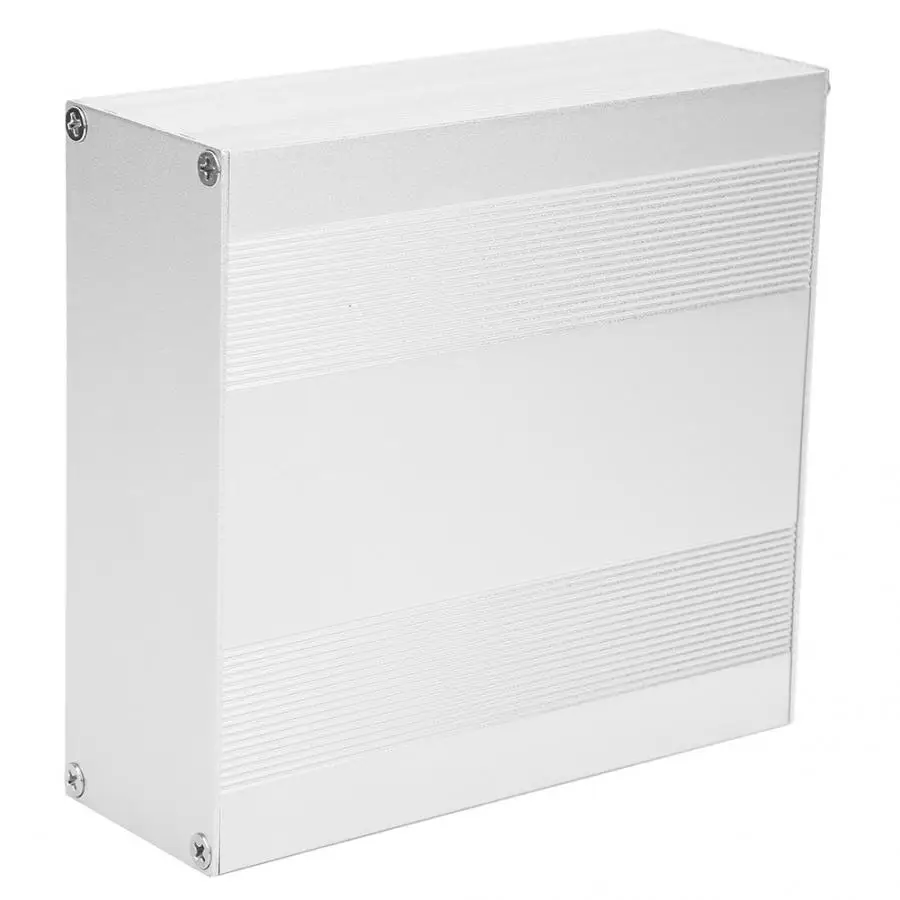 54x145x150 мм алюминиевая проектная коробка Матовый Серебряный сплит Тип DIY