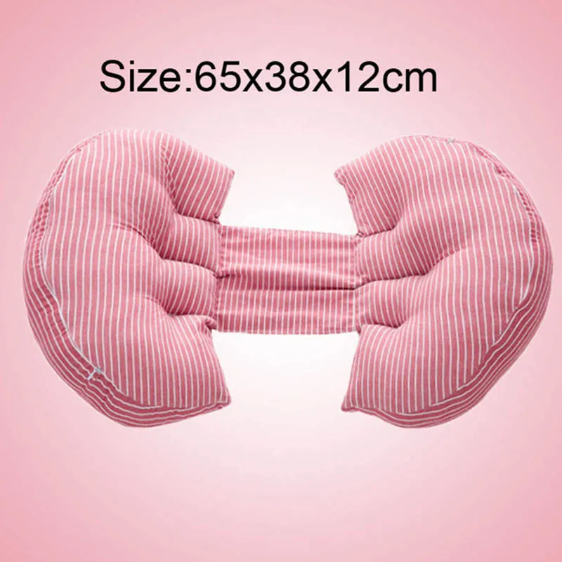 Maternity Multifunctional Cotton U Shape Pregnant Women Belly Support Pillow Side Sleepers Pregnancy Body Pillows for Maternity