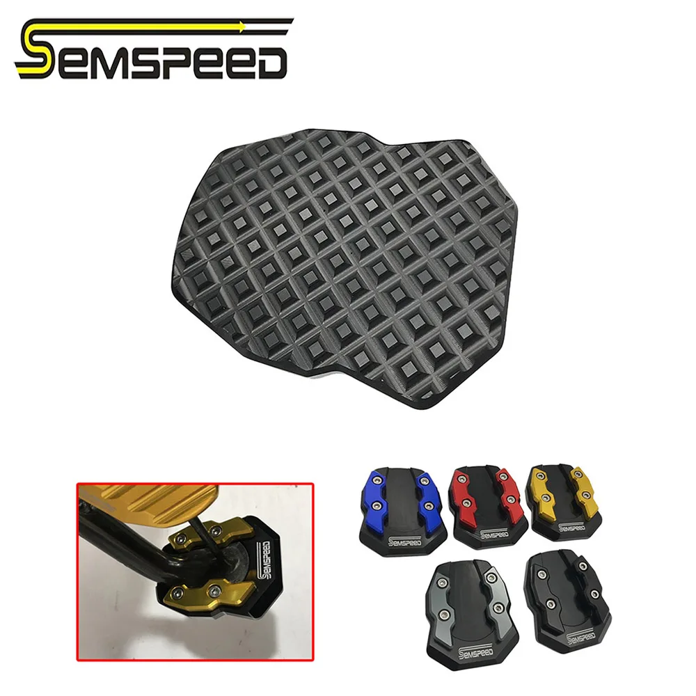 SEMSPEED Мотоцикл с ЧПУ для Yamaha XMAX300 400 250 125 2017-2019 2020 подножка боковая подставка
