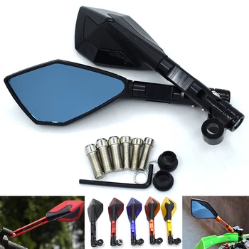 

Universal CNC aluminum alloy motorcycle rearview mirror 8 10mm FOR Suzuki GSF1250 GSR600 GSR750 GSX650F GSXR1000 GSXR600