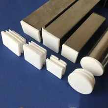 10 шт. мебельная заглушка для ног Пылезащитная крышка белые пластиковые мебельные для защиты пола Противоскользящий коврик для ног стола фитинги для труб