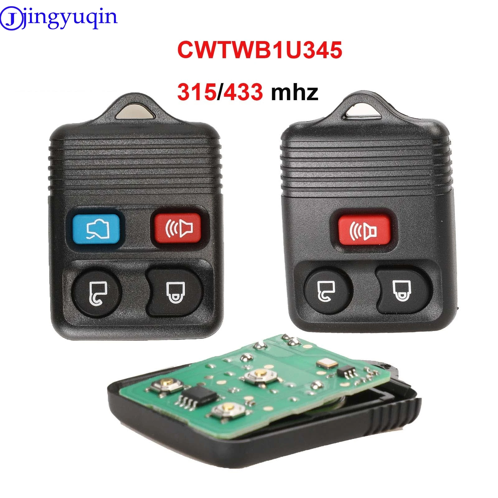 Пульт дистанционного управления jingyuqin 30ps 315/433 МГц для Ford Escape F 150 Explorer 2001 - 2007 CWTWB1U345
