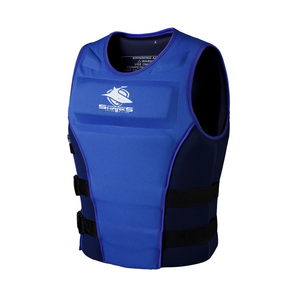Professional Life Jacket Neoprene Safety Life Vest for Water Ski Rescue Drifting  Fishing  Life Vest Swimming Floating Cloth