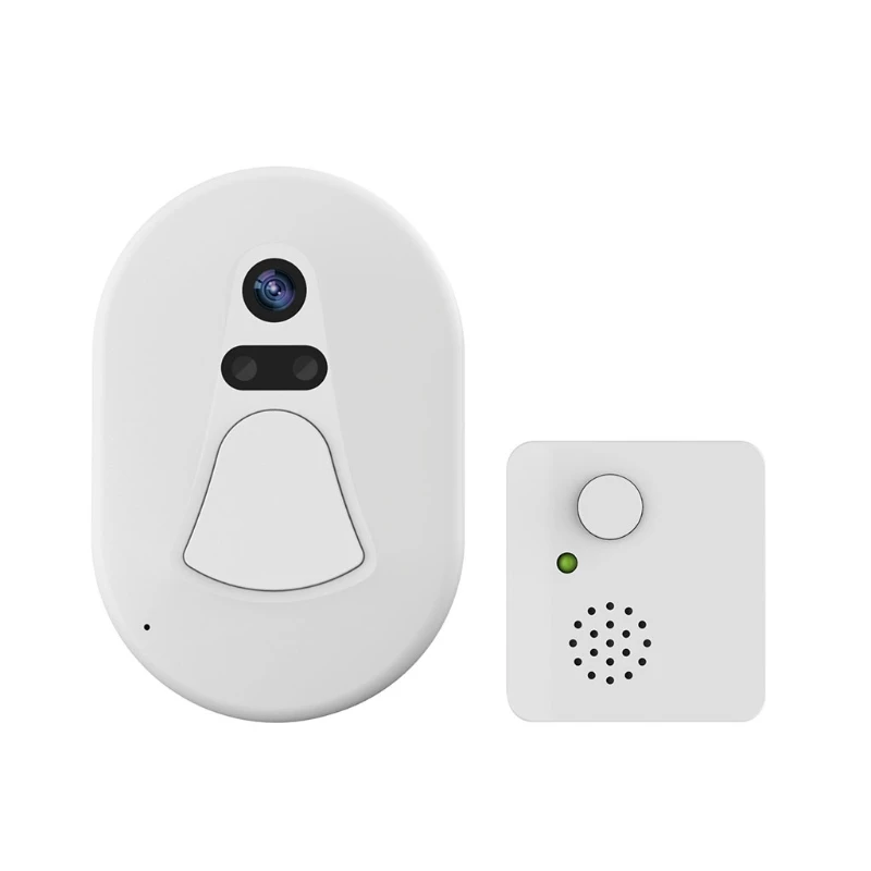 Домашнее дверное кольцо WiFi Беспроводная визуальная камера Умный дверной звонок монитор безопасности D08B
