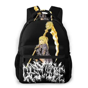 

Death Note - Misa Deathmetal Travel Backpacks 2020 DEATH NOTE Shoulder Bags