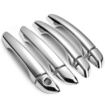 

for Hyundai Solaris 2017 2018 2019 2020 New Chrome Car Door Handle Cover Trim Sticker Car Styling Accessories Overlay