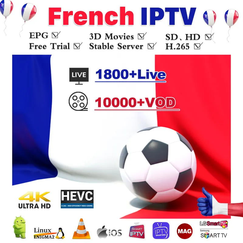IPTV Франция арабский Нидерланды Испания 1 год подписка IPTV Android M3u MAG H.265 Бельгия IPTV Франция Катара Алжир IP TV IPTV Франция арабский Нидерланды Испания 1 год подписка IPTV Android M3u MAG H.265 Бельгия IPTV Франция Катара Алжир IP TV