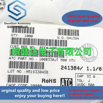 

20pcs only orginal new ATC100B330JT500XT original atc capacitor high Q capacitor 1210 33P 500V 100B330