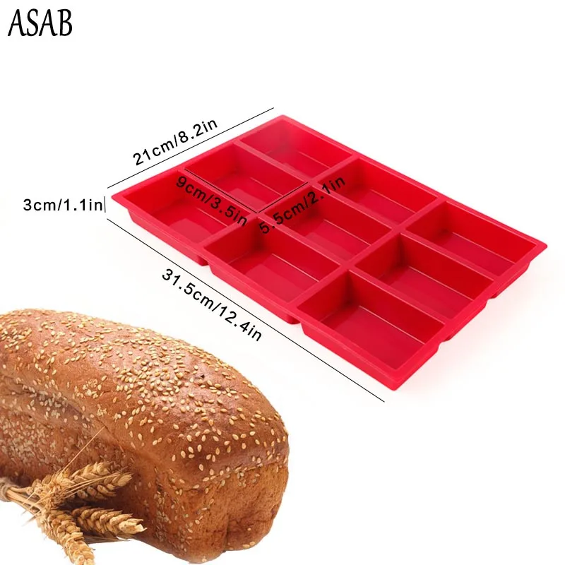 

DIY 9Holes Silicone Cake Mold 3D High Temperature Resistance Sugarcraft Bread Fondant Cake Baking Mold DIY Bread Baking Tools