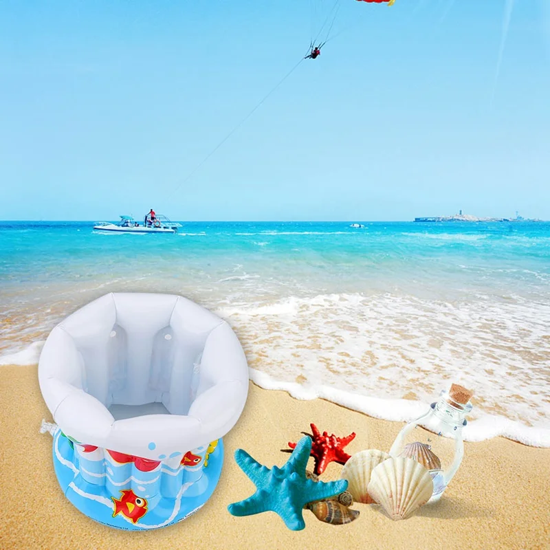 Надувной шар-ведро прозрачная нижняя погруженная пляжная Игрушка надувной шар-ведро бассейн игрушка для подводного наблюдения