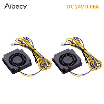 

Aibecy 2pcs Blower Fan 40*40*10mm DC 12V Brushless Cooling Fan for CR-10/CR-10S/CR-10 S4/CR-10 S5 3D Printer Extruder Hotend