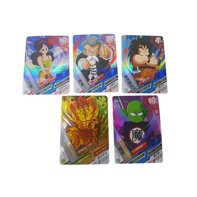 2021 New Limited Edition Anime Figures Dragon Ball Hero Card Son Goku Super Saiyan Vegeta IV