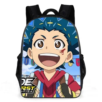 

Anime Beyblade Burst Backpacks For Children Student Book Backpack Daily Rucksack Cartoon Mochila School Gifts