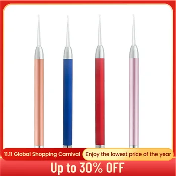 

Mini Ear Cleaner Earpick Ear Wax Remover LED Flashlight Earpick Ear Curette Baby Earwax Removal Ear Spoon Ear Cleaning Aid