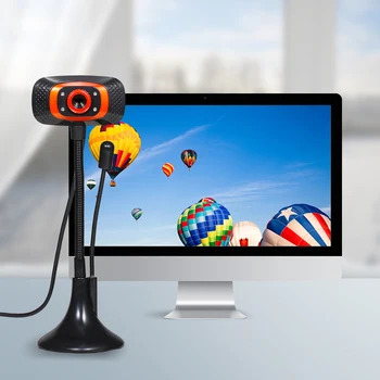 

USB Webcam With Microphone 480P Driverless USB Web Camera For Computer HD Web Camera Widescreen Video For PC Computer Gaming