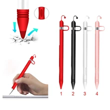 Мягкий силиконовый чехол для Apple Pencil 2-го поколения для iPad Pencil 2 колпачок Насадка На глушитель держатель планшет ручка-стилус чехол