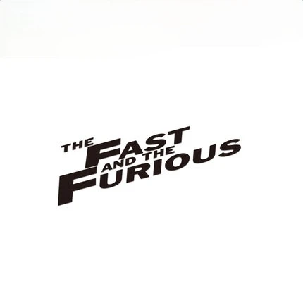 The Fast And The Furious Ho Car Sticker Vinile Auto Decalcomania Moto Automobile Car Styling Jdm Van Bike Offroad Rv Meterial
