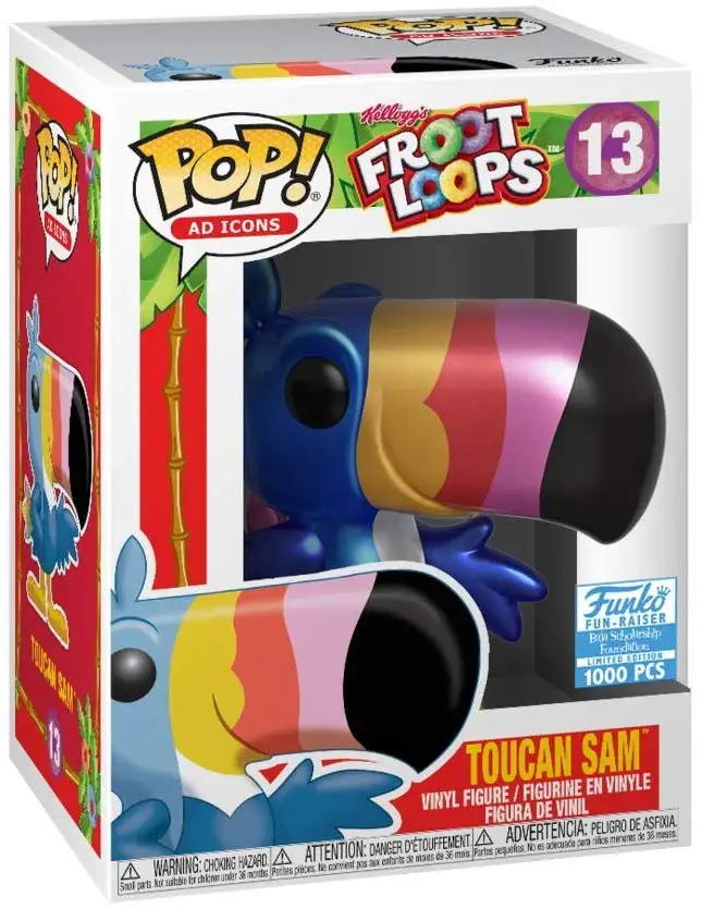 Эксклюзивные фигурки Funko pop официальной рекламы: Toucan Sam металлические виниловые