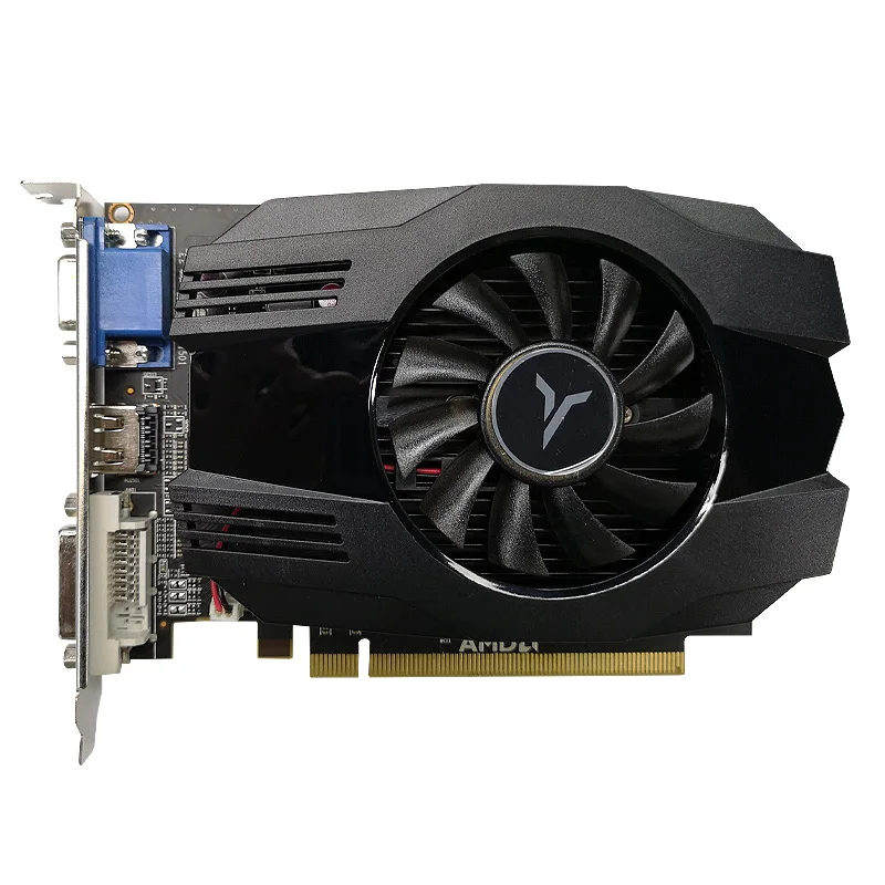 Игровая видеокарта Yeston R5 240 4GD3 VA 320 блок 650 МГц 1333 4 Гб GDDR3 64Bit игровая
