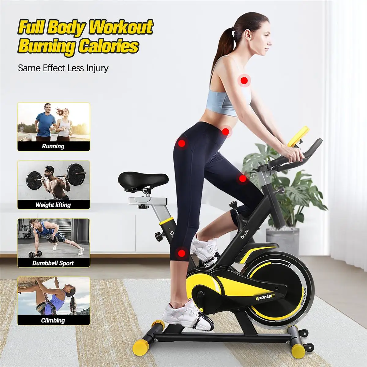 Doufit Exercise Bike Sport Indoor 
