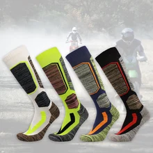 Pro зимние теплые мужские и женские термальные Лыжные носки, утолщенные хлопковые спортивные носки для сноуборда, катания на лыжах и походов, термоноски M& L