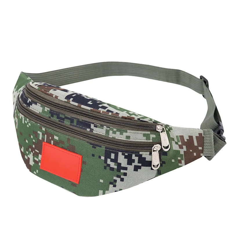

New Style Camouflage Outdoor Casual Mobile Phone Waist Bag Sports Multi-functional MEN'S Messenger Bag