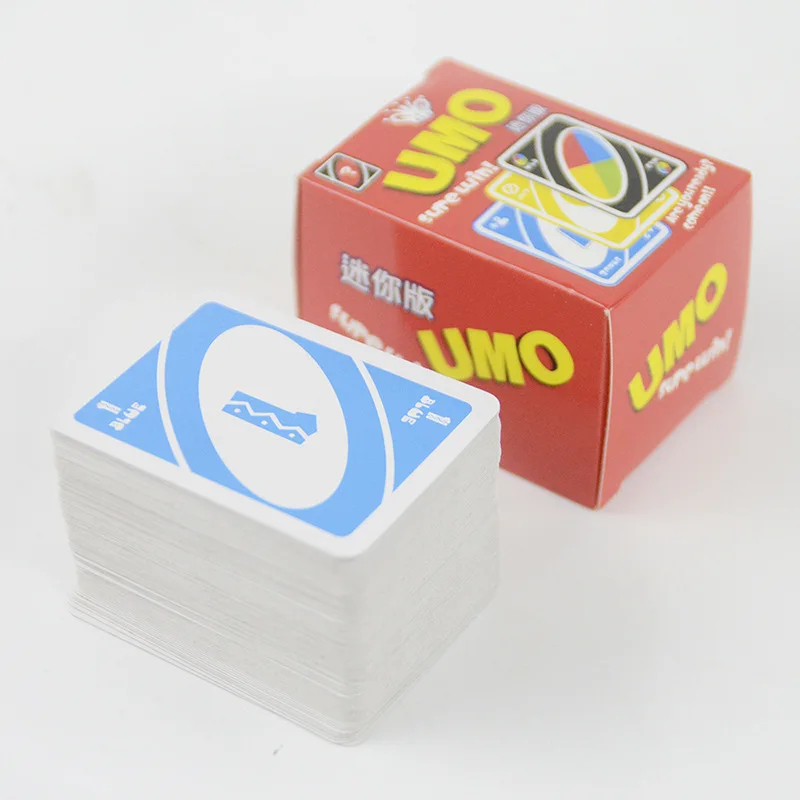 

2019 New Portable mini board game card Small multiplayer family parent-child game card playing cards