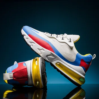 

2020 New Style Air Cushion Athletic Shoes Korean-style Versatile MEN'S Casual Shoes Students Trendy Shoes Old Man Shoes 0329