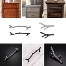 Имитация ветки ручка дверного шкафа экологический парк одно/двойное отверстие