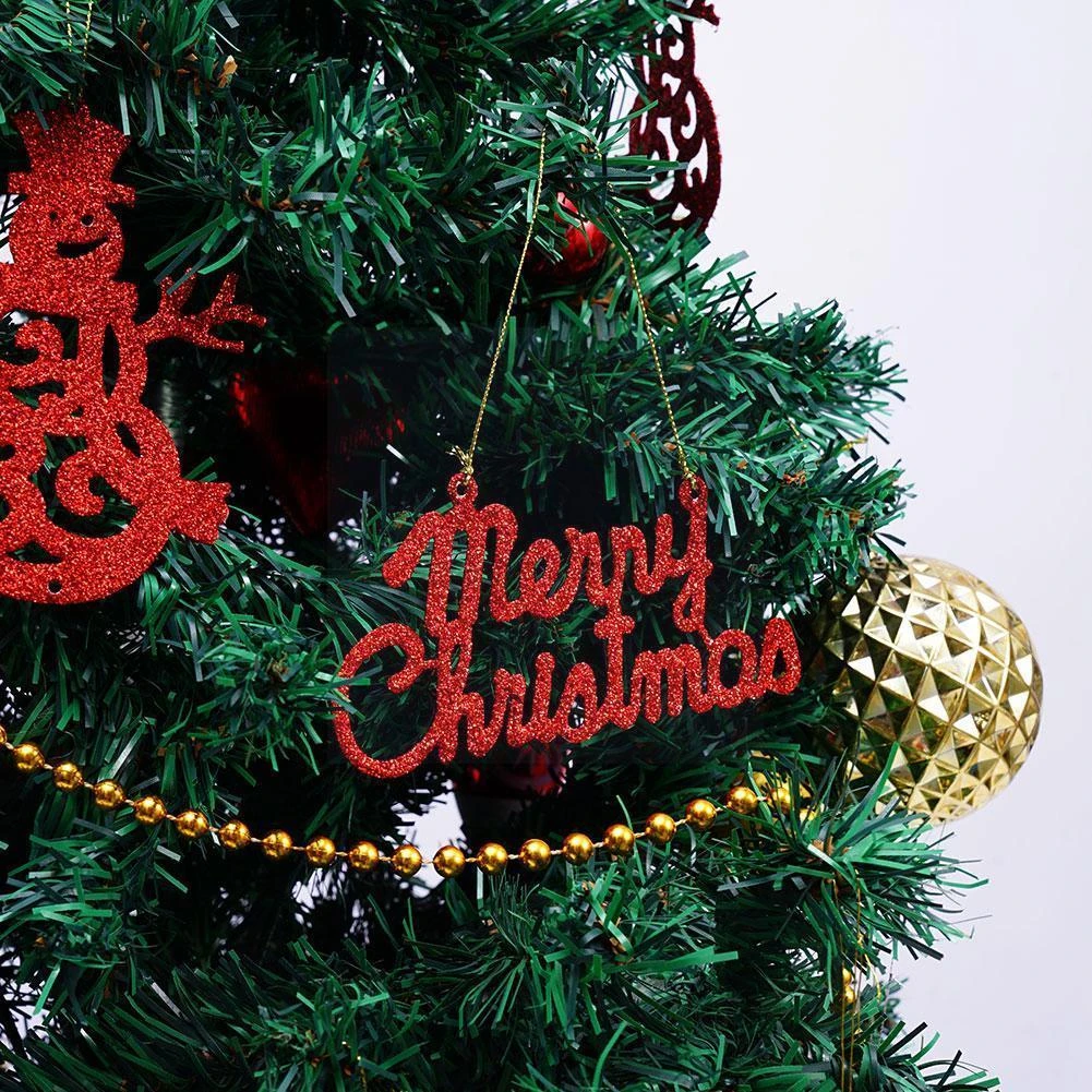 Christmas Tree Ideas With Red 2022 2022 Wooden Christmas Red Alloy Christmas Tree Decoration Tree Christmas  Christmas Artificial Pendant Tree Decoration V8Q0|Tree Toppers| - Aliexpress