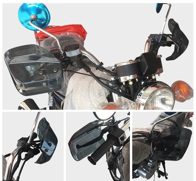 Protecteur de poignée de moto, guidon, protège-mains, bouclier, coupe-vent,  équipement de protection pour scooter, 7/8 , 22mm, 1, 1/8, 28mm -  AliExpress