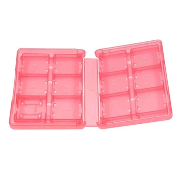 

Pink 28 in 1 Game Memory Card Micro-SD Case Holder for Nintend NDS NDSi LL 2DS 3DS XL New 3DS LL XL Cartridge Storage Box