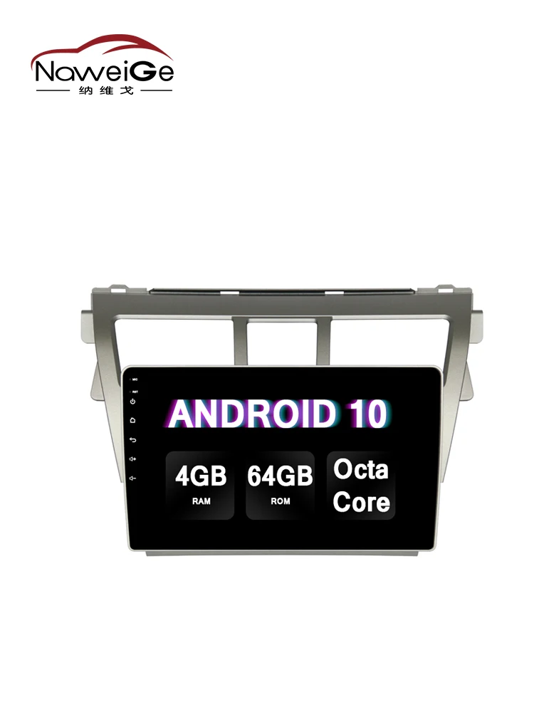 NaweiGe 9 дюймов Android головное устройство для TOYOTA-Vios 2013 автомобильный dvd-плеер Autostereo gps
