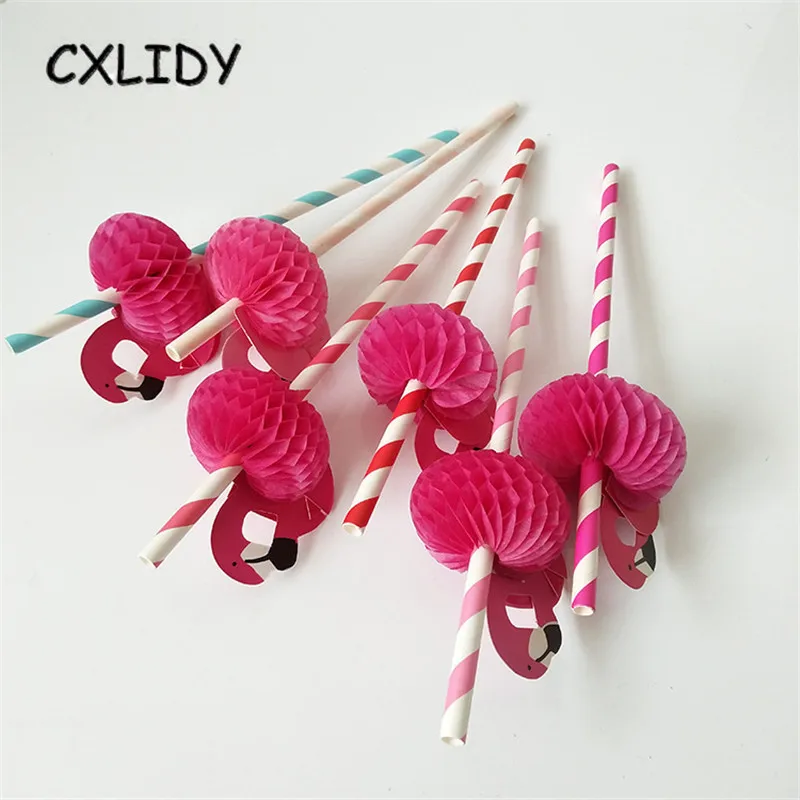 Hawaiian Party ALOHA Letter Turtle Leaf Banner Pineapple Balloon Flamingo Straw Honeycomb Ball Paper Lantern Decoration qq096 (37)