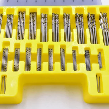 

Micro High Speed Steel Drill Bit Set Case 200*160*35mm Home Workshop Power Tool