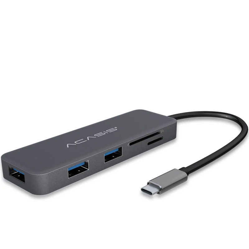 

5 in 1 USB C HUB USB-C to 3.0 HUB HDMI PD Thunderbolt 3 Adapter for Samsung Galaxy S9/S8 Huawei P20 Pro Type C USB HUB
