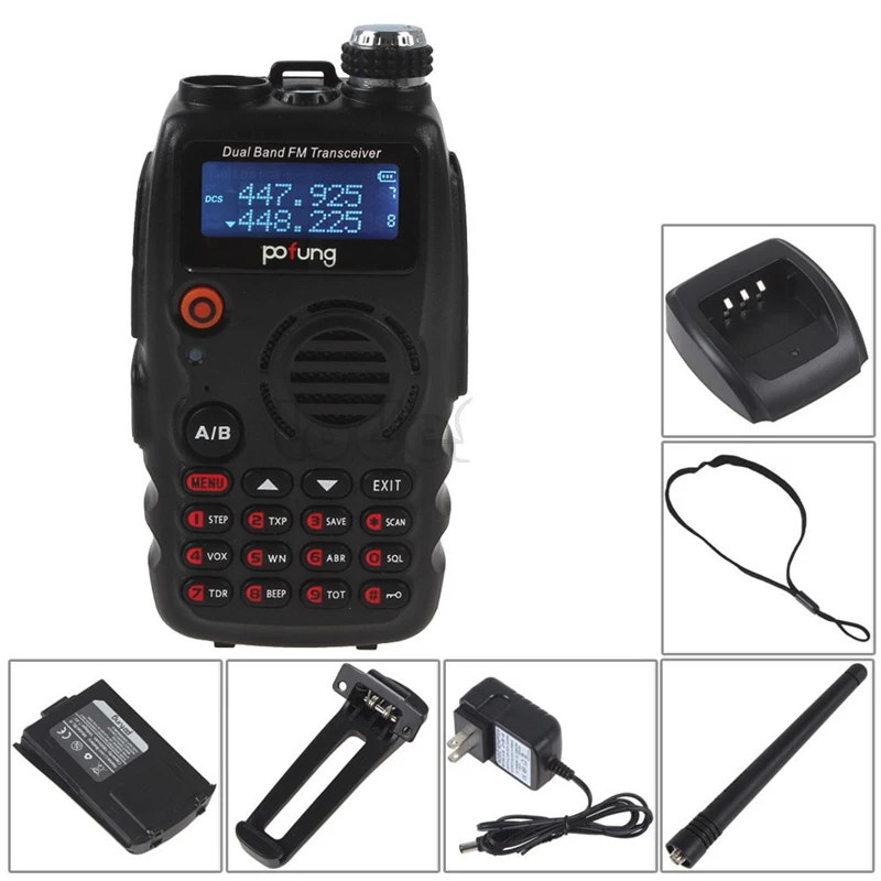 3 шт. BaoFeng-A52 двухдиапазонный 136-174/400-520 МГц FM Ham двухстороннее радио, приемопередатчик, профессиональная CB радиостанция рация