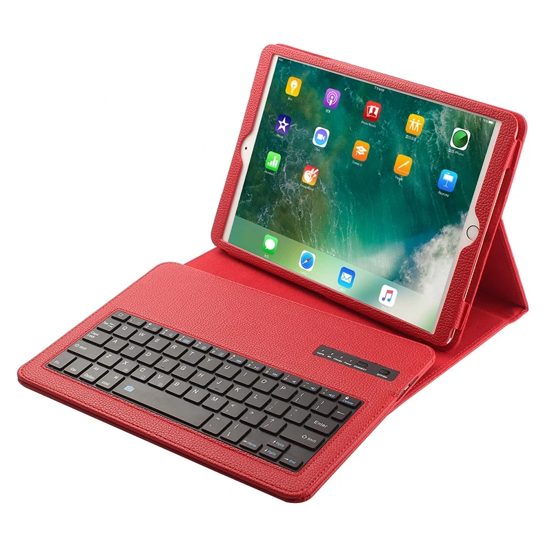 Чехол с клавиатурой для IPad 10,2, Bluetooth, чехол с клавиатурой для Apple IPad 7, 7го поколения, A2200, A2198, A2232, кожаный чехол