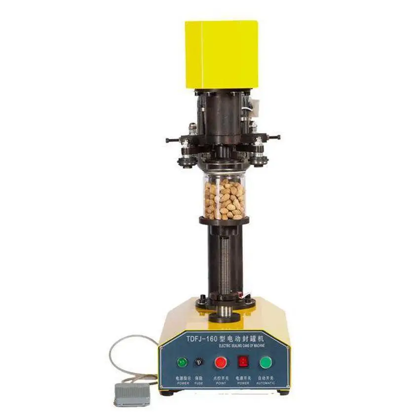 Полуавтоматическая упаковочная машина для оловянной банки Smartbud Tin Pop top Dry Herb Can