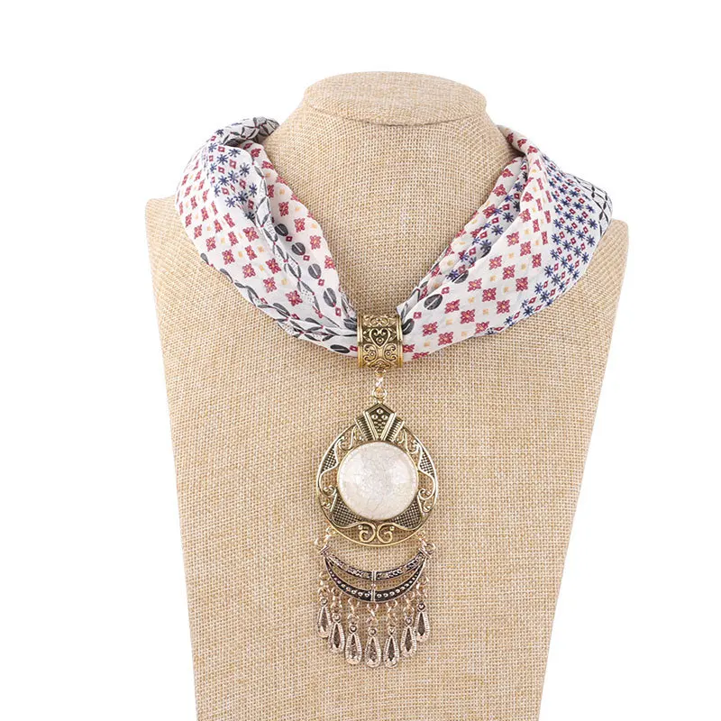 Exquisite jewelry necklace 55*53cm ladies scarf clothing with neck ornaments decorative bib minority wind jewelry scarf
