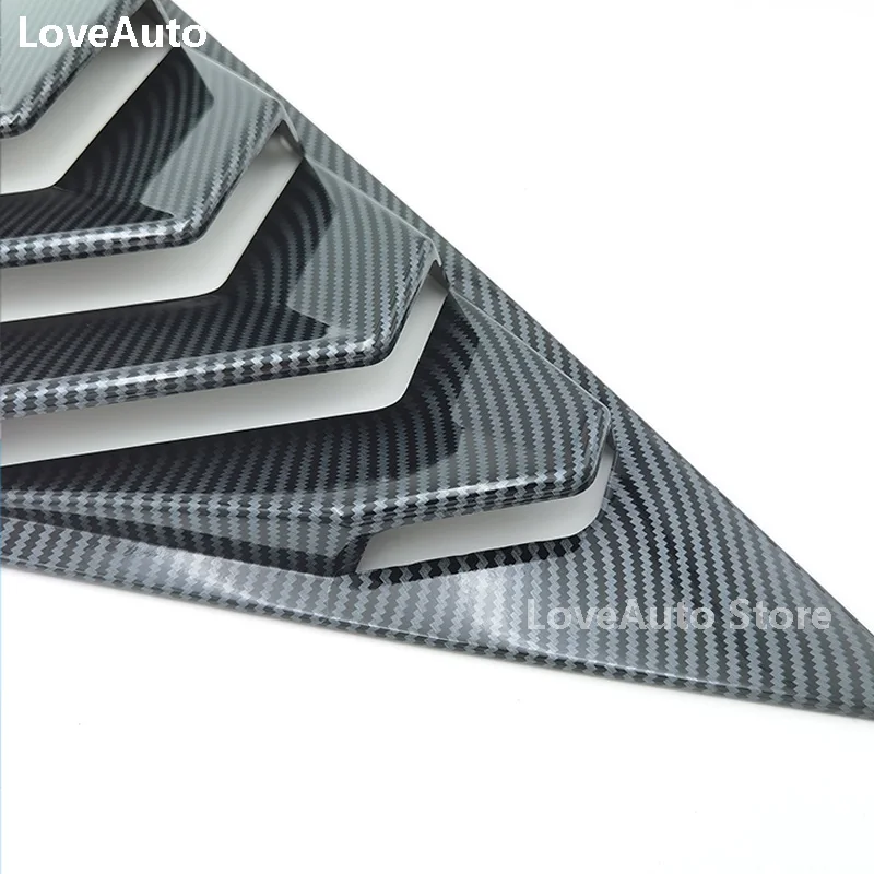 ZEKICE Decorazioni In ABS Fibra Di Carbonio Per Alzacristalli - Compatibili Con Hyundai Tucson L NX4 2021 2022 - 4 Pezzi