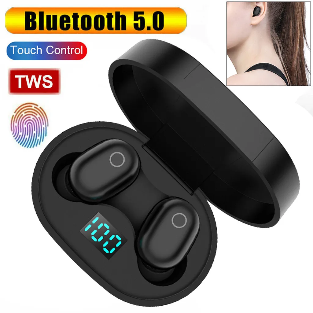 Беспроводные Bluetooth наушники, наушники, гарнитура Bluetooth 5,0, Универсальные наушники bluetooth