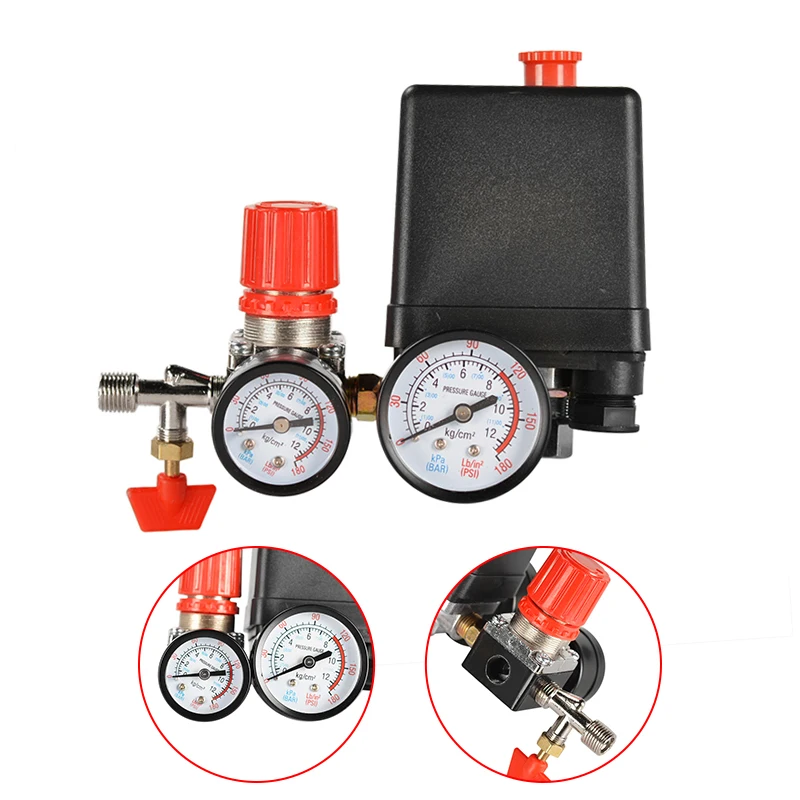 Воздушный компрессор давление клапан переключатель коллектор рельеф регулятор